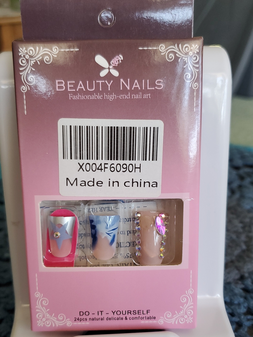 Pink & Nude Press-On Nail Set #13